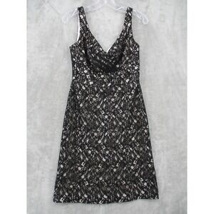 White House Black Market Dress 4 Babydoll Sheer Lace Fairy Grunge Witchy Vamp